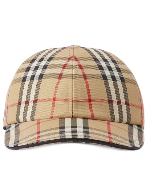 burberry london baseball cap|burberry check cotton baseball cap.